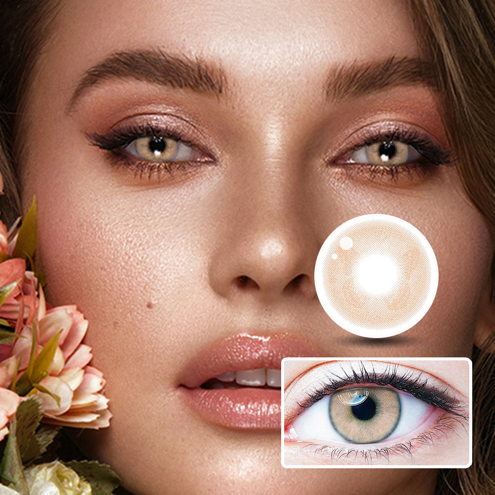 复制hidden Butterfly Brown | Moxielens Earth Glow Colored Contacts