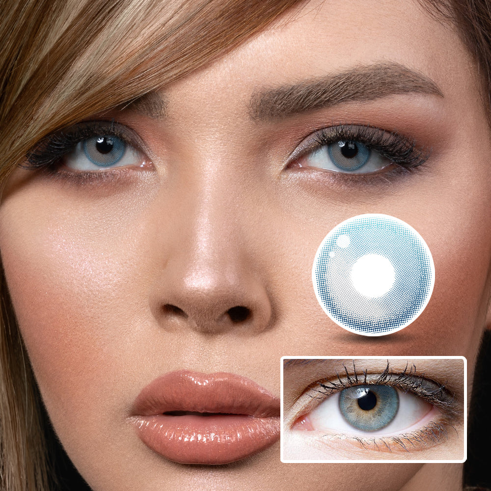 Silver Sky Moon | Moxielens Ocean Mist Colored Contacts