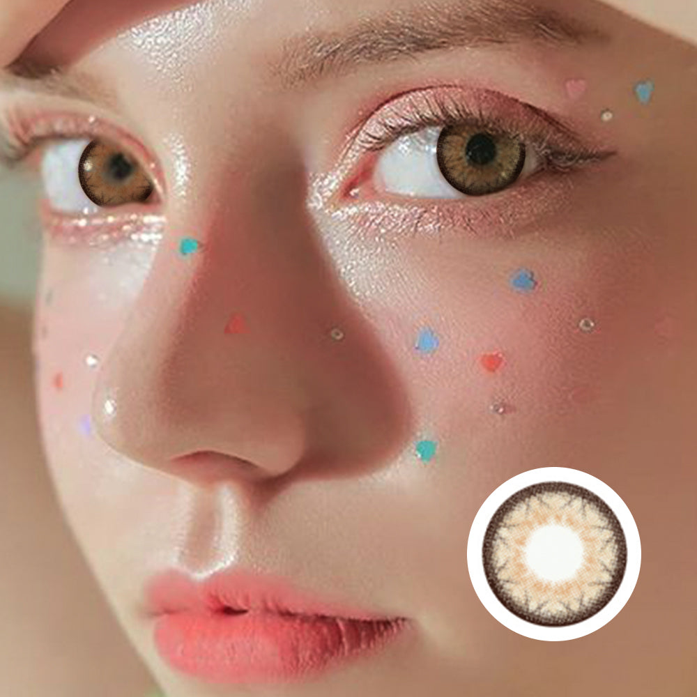 Big Egg Tart | Moxielens Earth Glow Colored Contacts