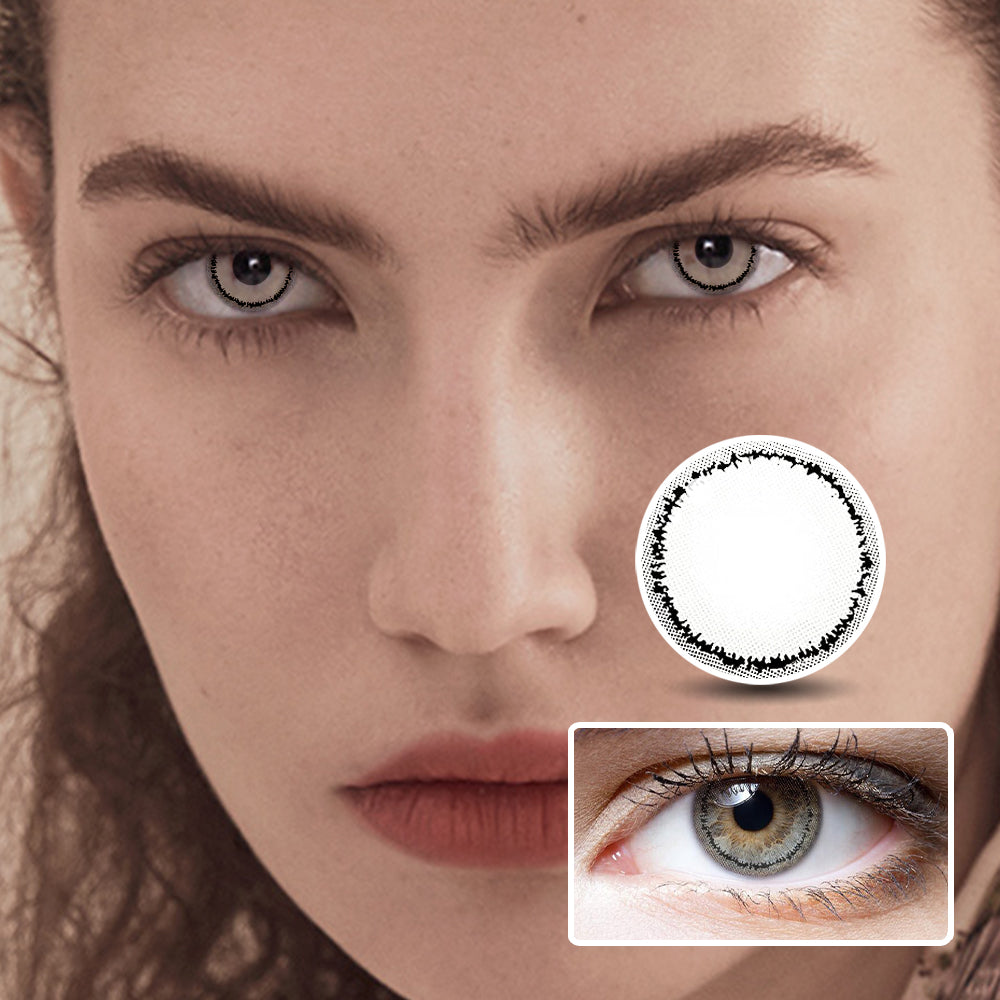 Teardrop Grey | Moxielens Moonlight Colored Contacts