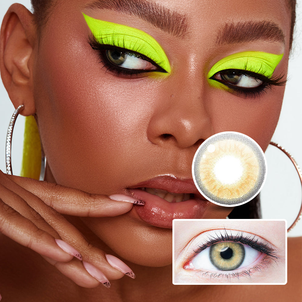 Himalayan Brown | Moxielens Earth Glow Colored Contacts