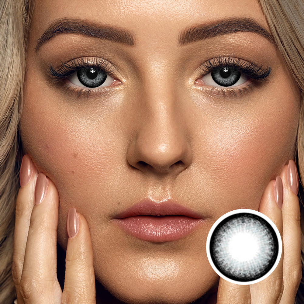 Teddy Cute Gray | Moxielens Moonlight Colored Contacts