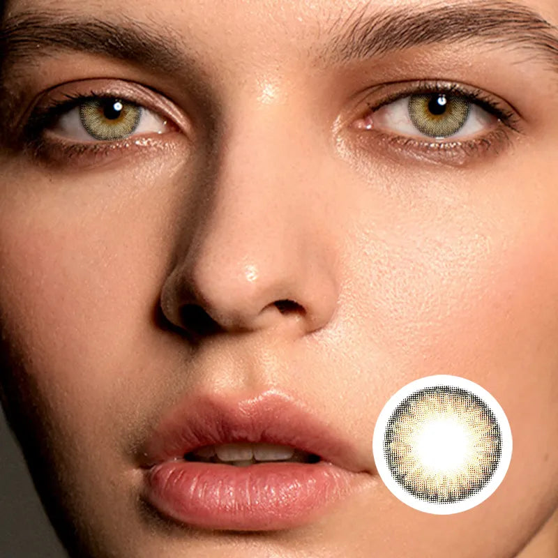 Pro Caramel Brown | Moxielens Earth Glow Colored Contacts