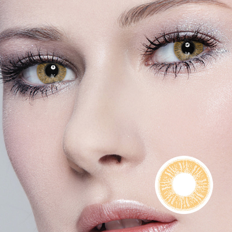 Lee Sung Jung Brown | Moxielens Earth Glow Colored Contacts