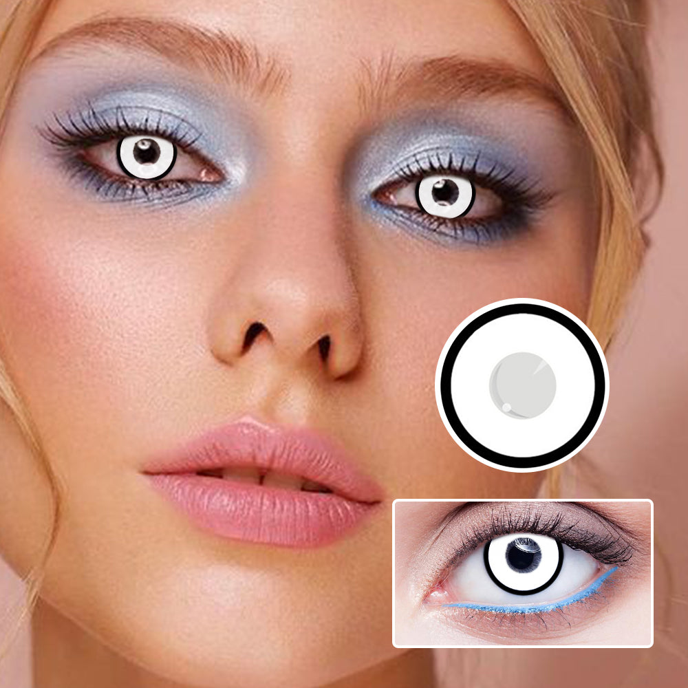 Manson White Tablets | Moxielens Fantasy FX Colored Contacts