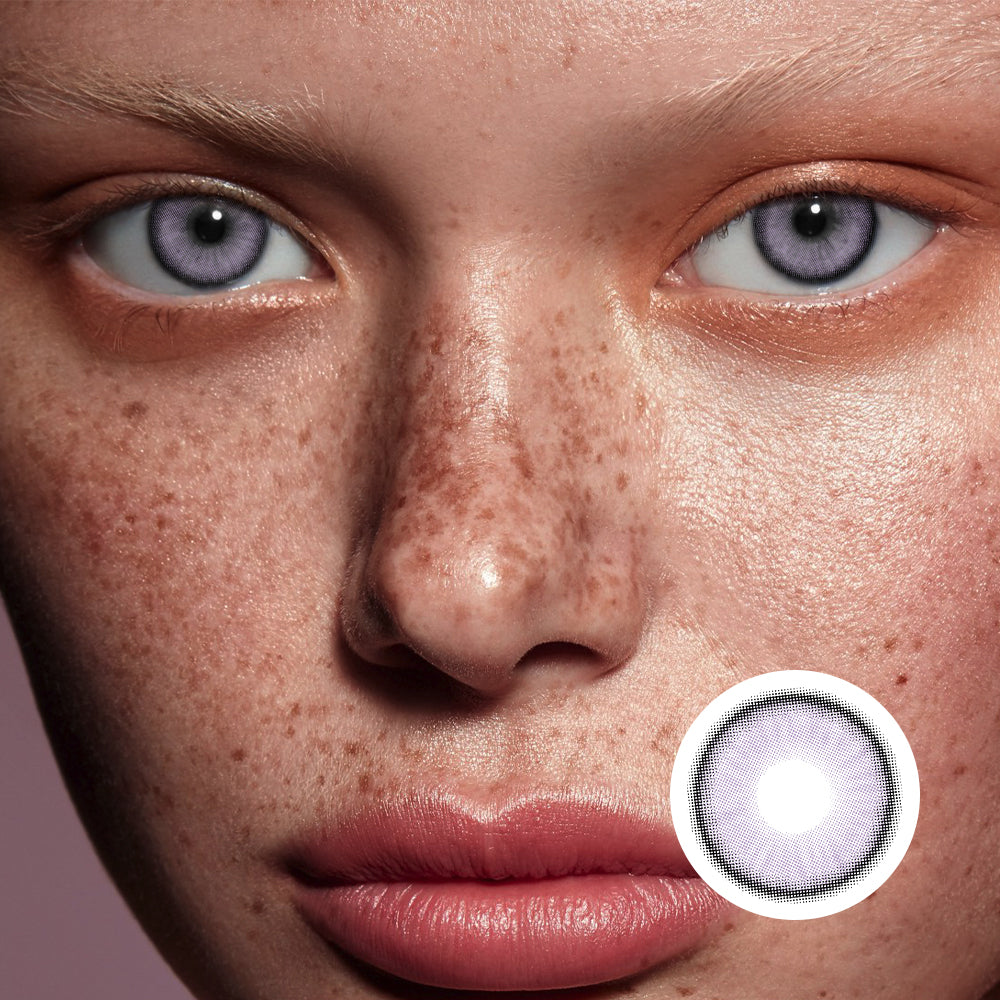 Shadow Lilac | Moxielens Aurora Veil Colored Contacts