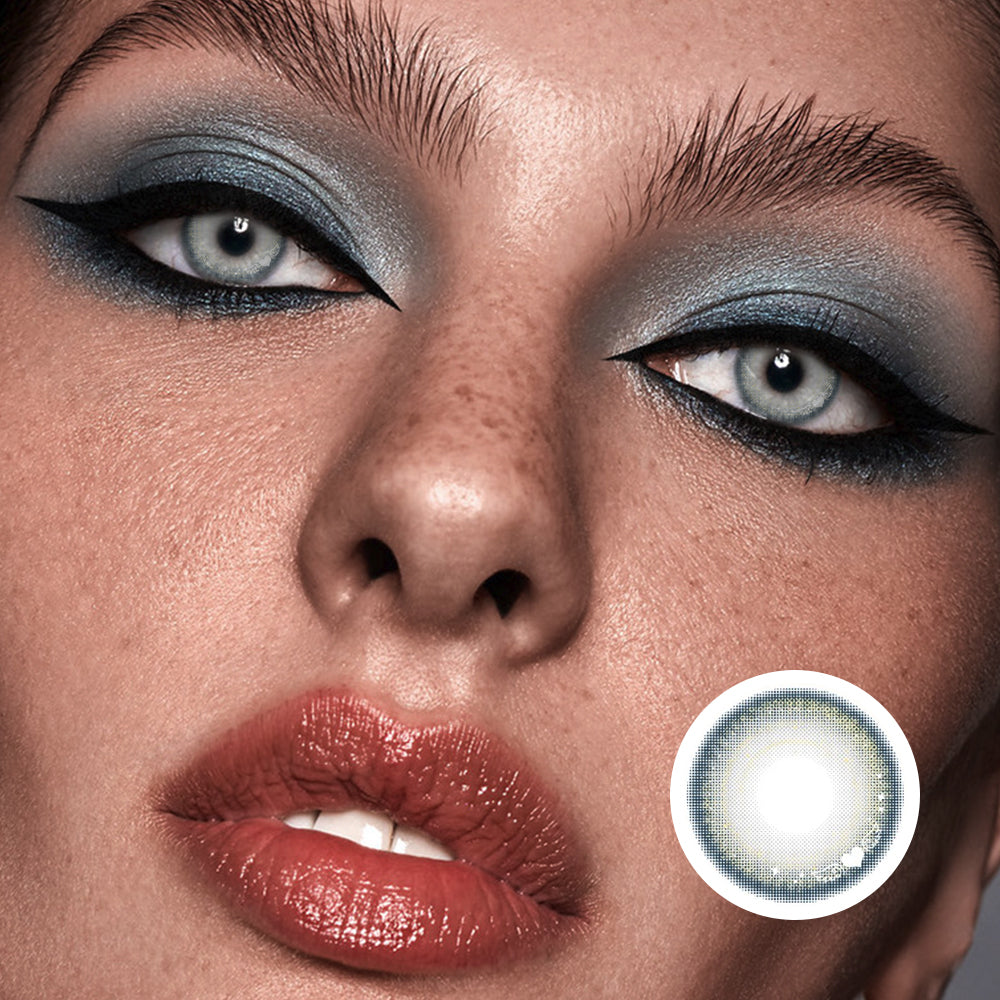 Angel Wings Blue | Moxielens Ocean Mist Colored Contacts