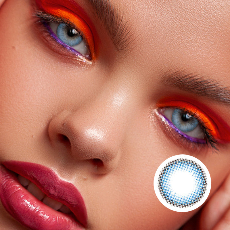 Louis Blue | Moxielens Ocean Mist Colored Contacts