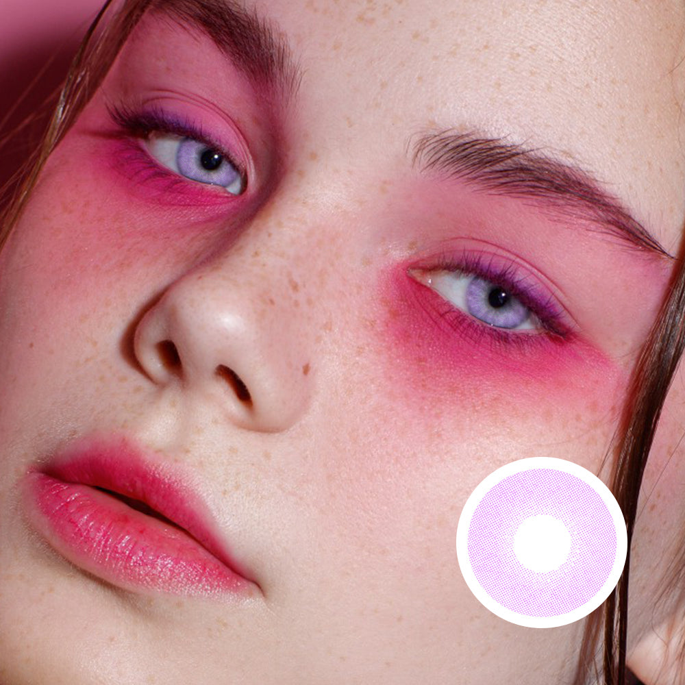 Purple Haze Fairy | Moxielens Aurora Veil Colored Contacts