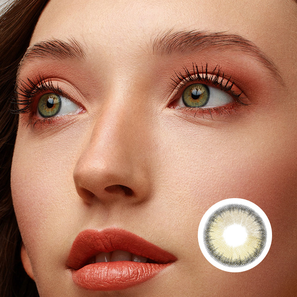 Warm Rice Brown | Moxielens Earth Glow Colored Contacts