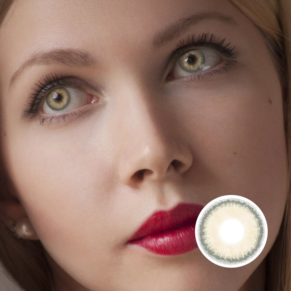 Garden Pear Brown | Moxielens Earth Glow Colored Contacts
