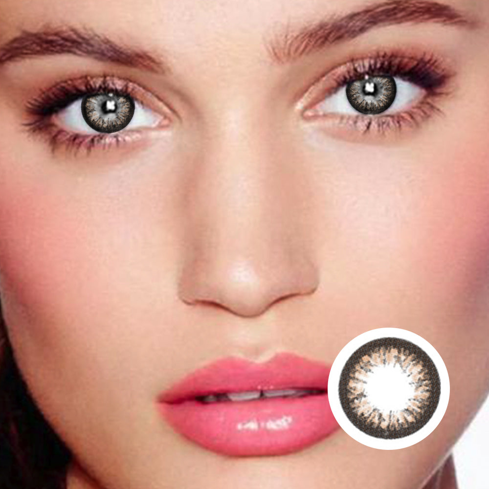 Black Ooffee Chocolate | Moxielens Earth Glow Colored Contacts