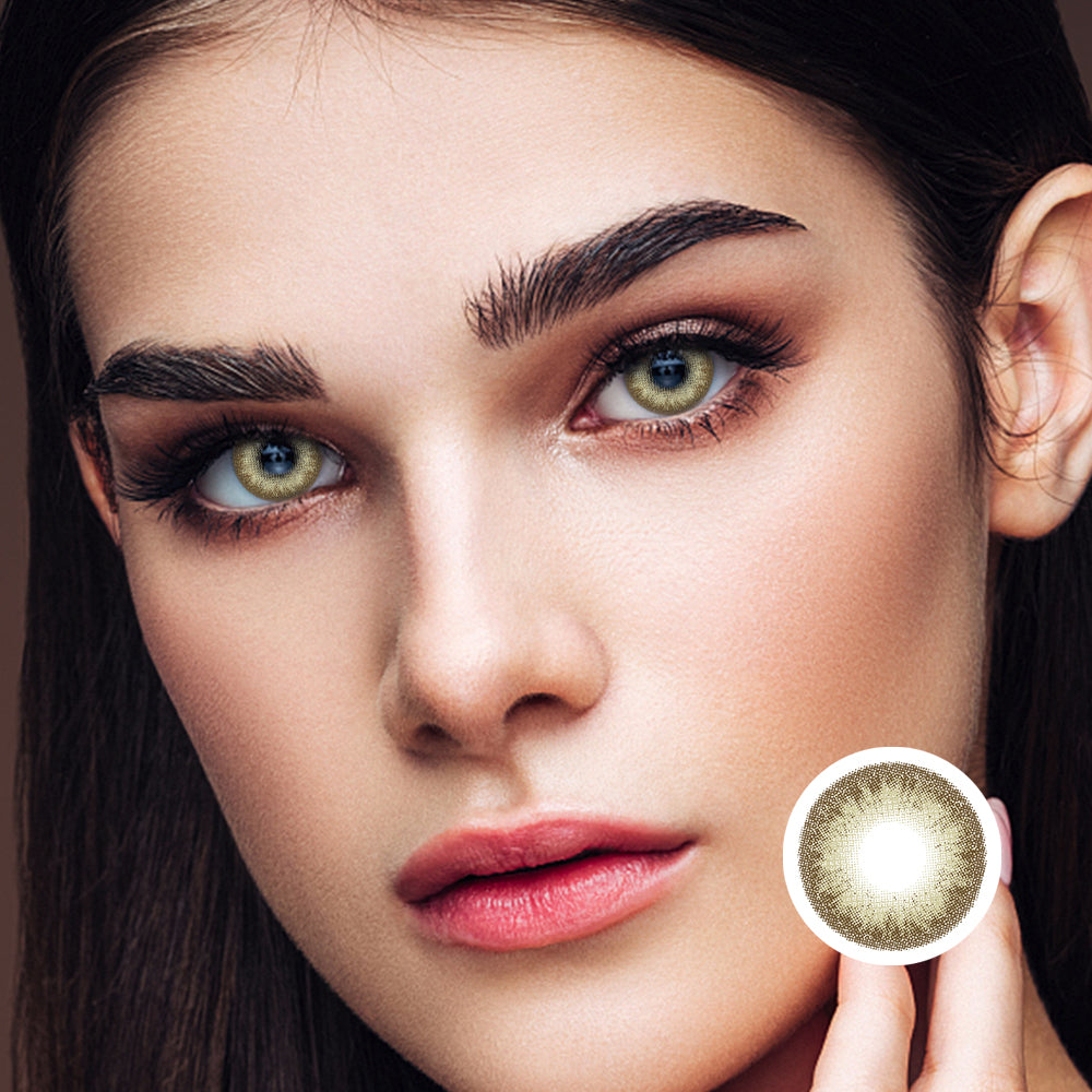 Frozen Lemon Tea | Moxielens Earth Glow Colored Contacts