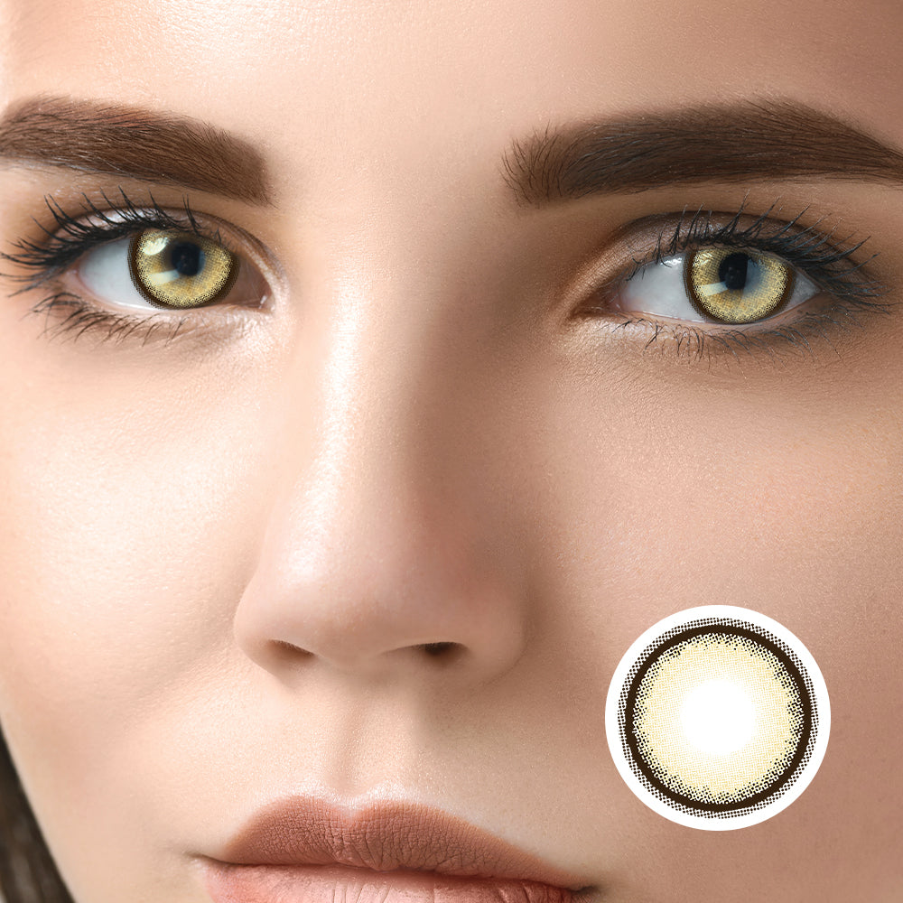 Mercury Brown | Moxielens Earth Glow Colored Contacts