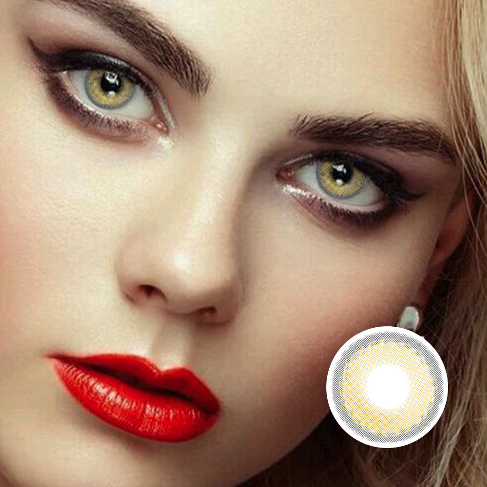 Small Bulb Brown | Moxielens Earth Glow Colored Contacts