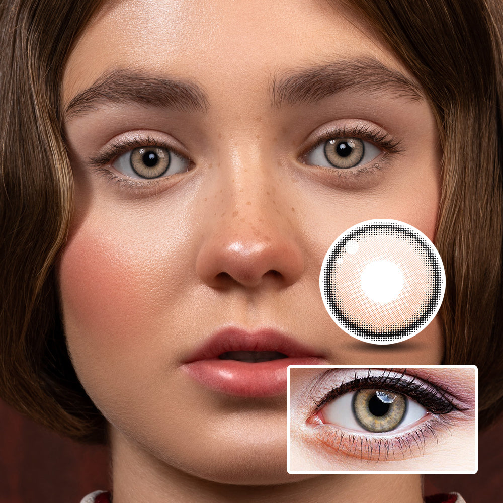 Nini Brown | Moxielens Earth Glow Colored Contacts