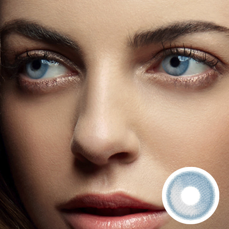 Silver Sky Crescent | Moxielens Ocean Mist Colored Contacts
