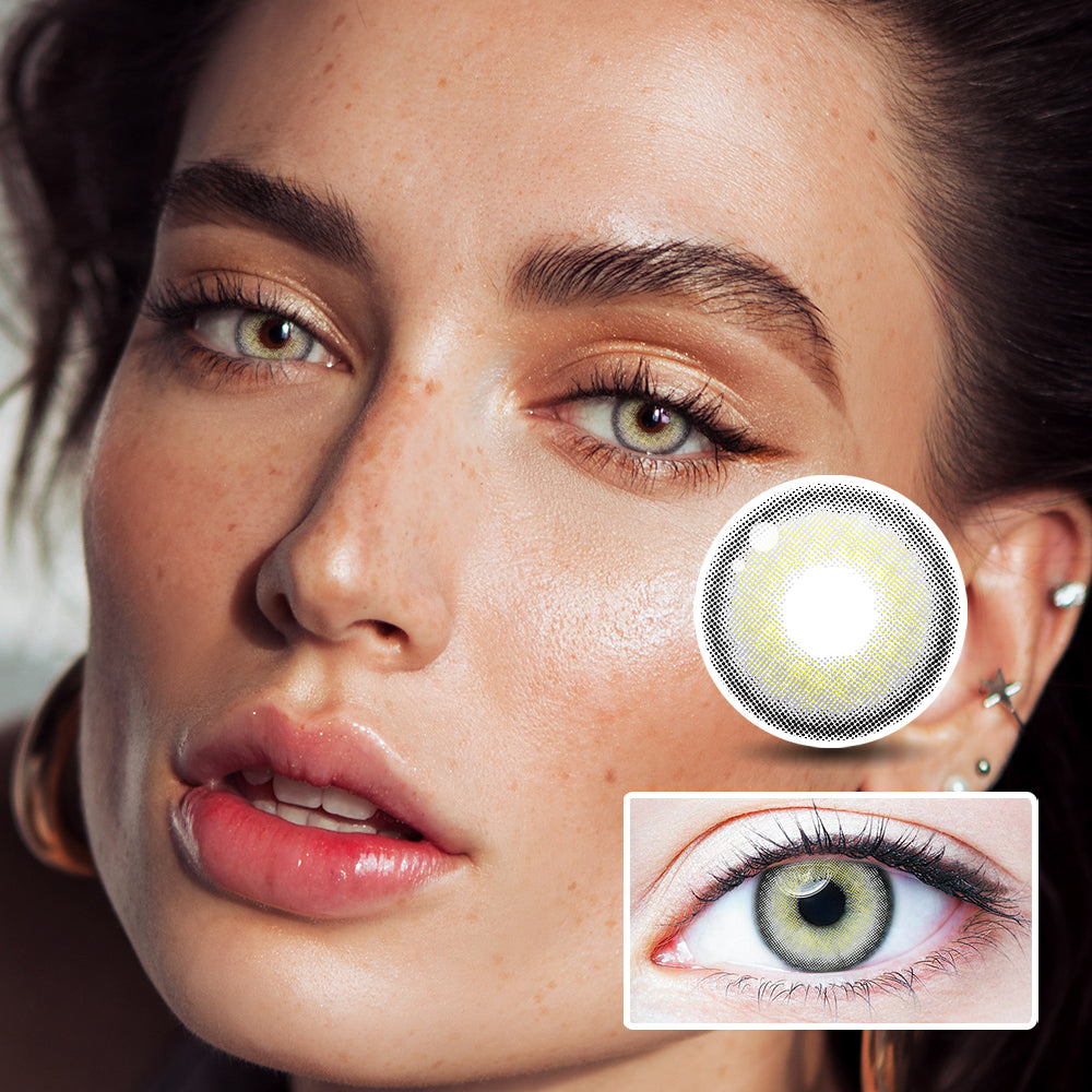 Auburn Gray | Moxielens Moonlight Colored Contacts