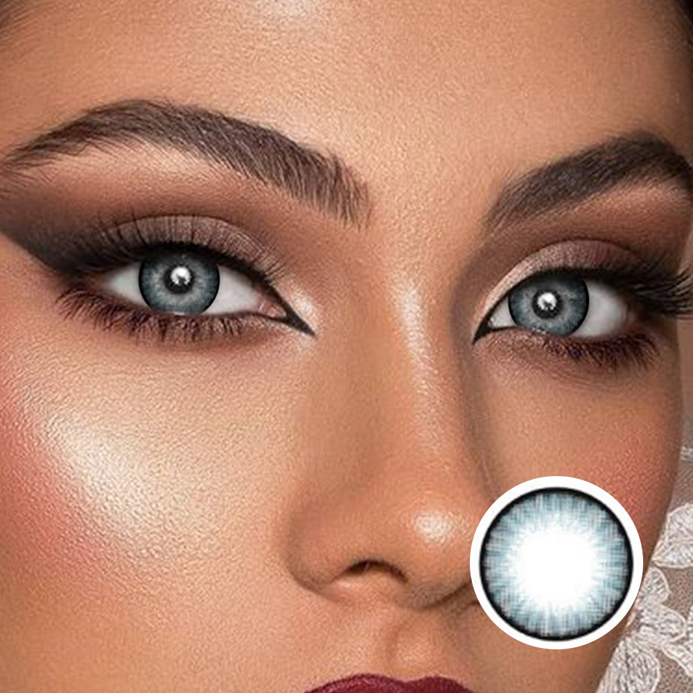 Honey Fruit Blue | Moxielens Ocean Mist Colored Contacts