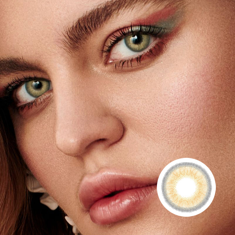 Himalayan Brown | Moxielens Earth Glow Colored Contacts