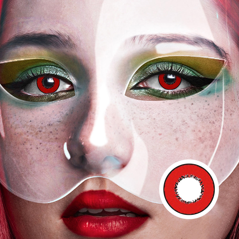 Harajuku Storm Red | Moxielens Fantasy FX Colored Contacts